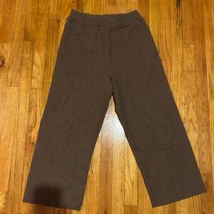 OAK Brown Straight Leg Pants